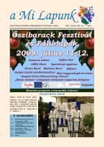 A Mi Lapunk 2009 július