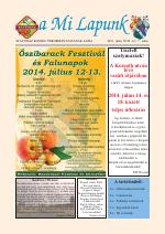 A Mi Lapunk 2014 július